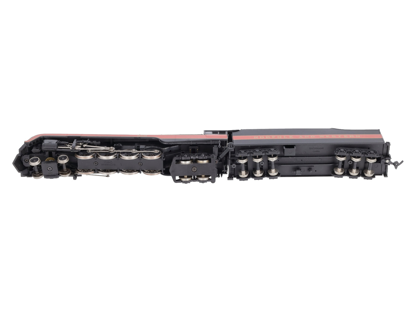 Bachmann 11315 HO Norfolk & Western Class J 4-8-4 Steam Locomotive & Tender #608 EX/Box