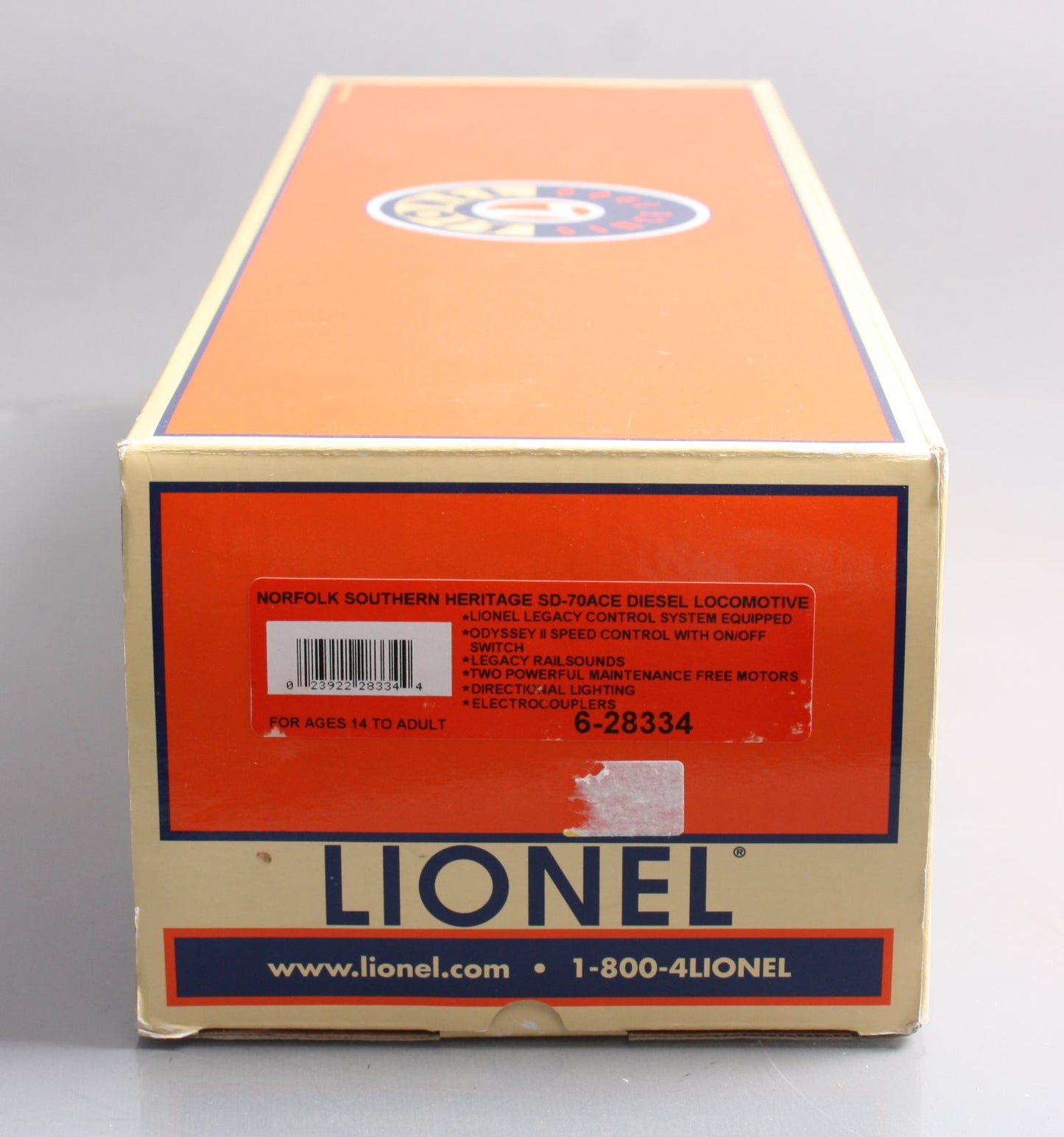 Lionel 6-28334 O Gauge Norfolk Southern Heritage SD70ACe Diesel Locomotive #1982
