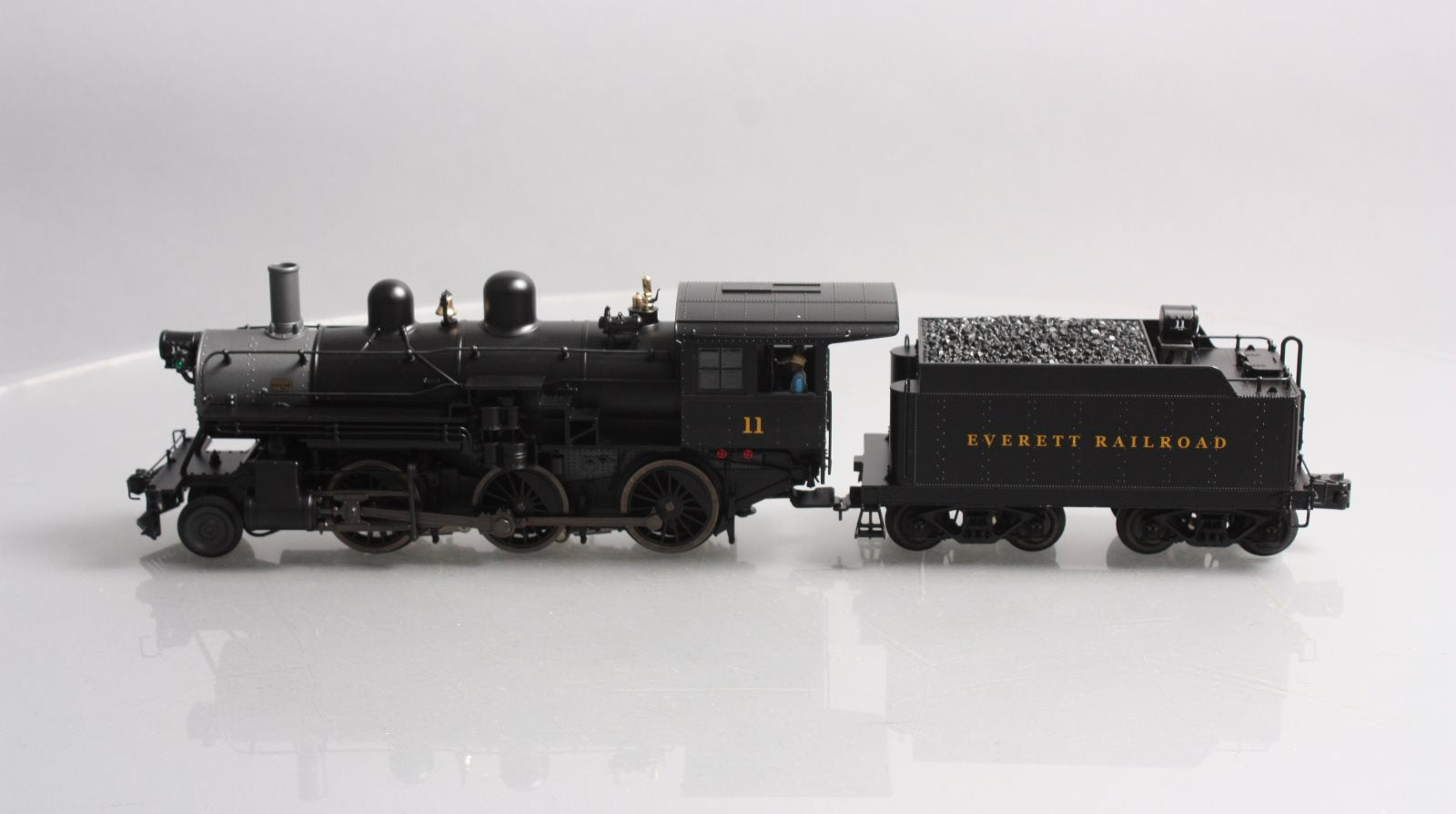 ￥ellowBucksJungle 2 Lionel 6-84072 O BTO Everett 2-6-0 Mogul #11 Steam Loco – Trainz