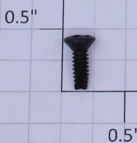 Lionel 8142-65 #6-32 x 7/16" Black Phillips Oval Head Motor Mounting Screw