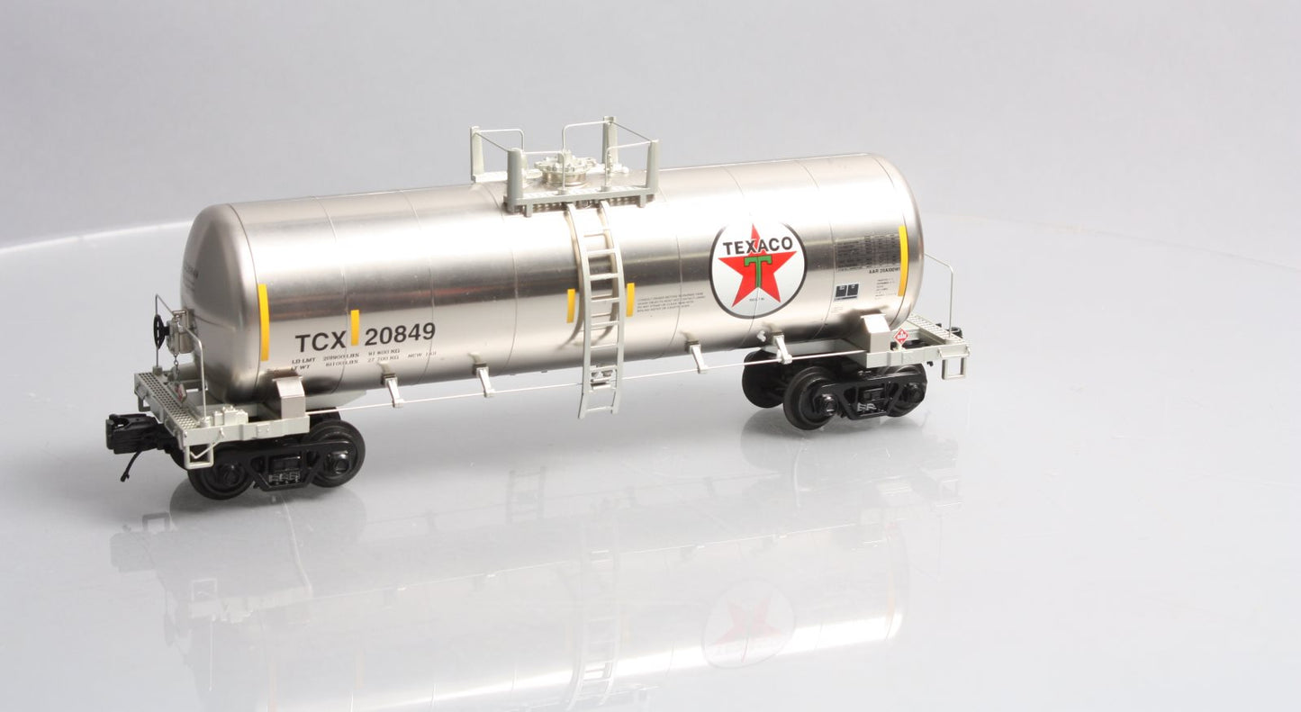 MTH 20-96289 O Gauge Texaco Tank Car #20849