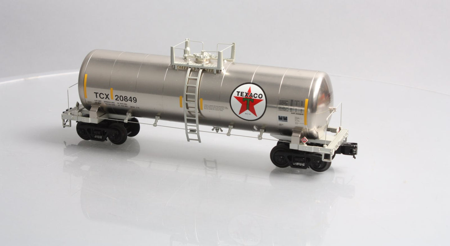 MTH 20-96289 O Gauge Texaco Tank Car #20849