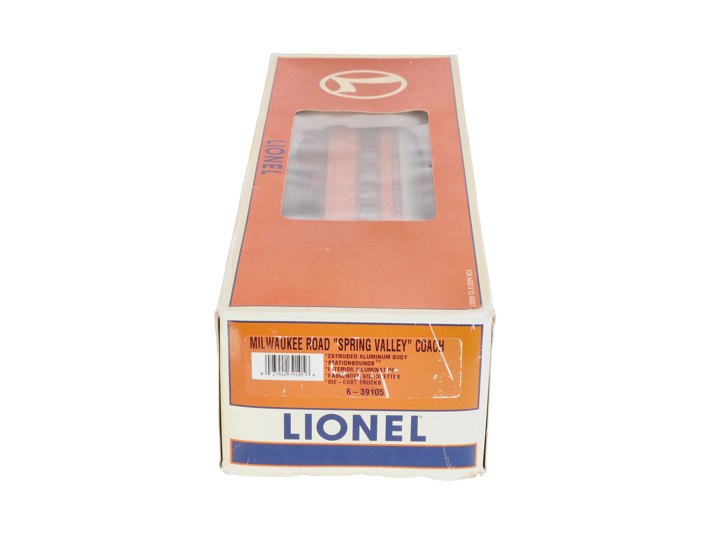 Lionel 6-39105 O Gauge Milwaukee Road Hiawatha "Spring Valley" Coach #197 LN/Box