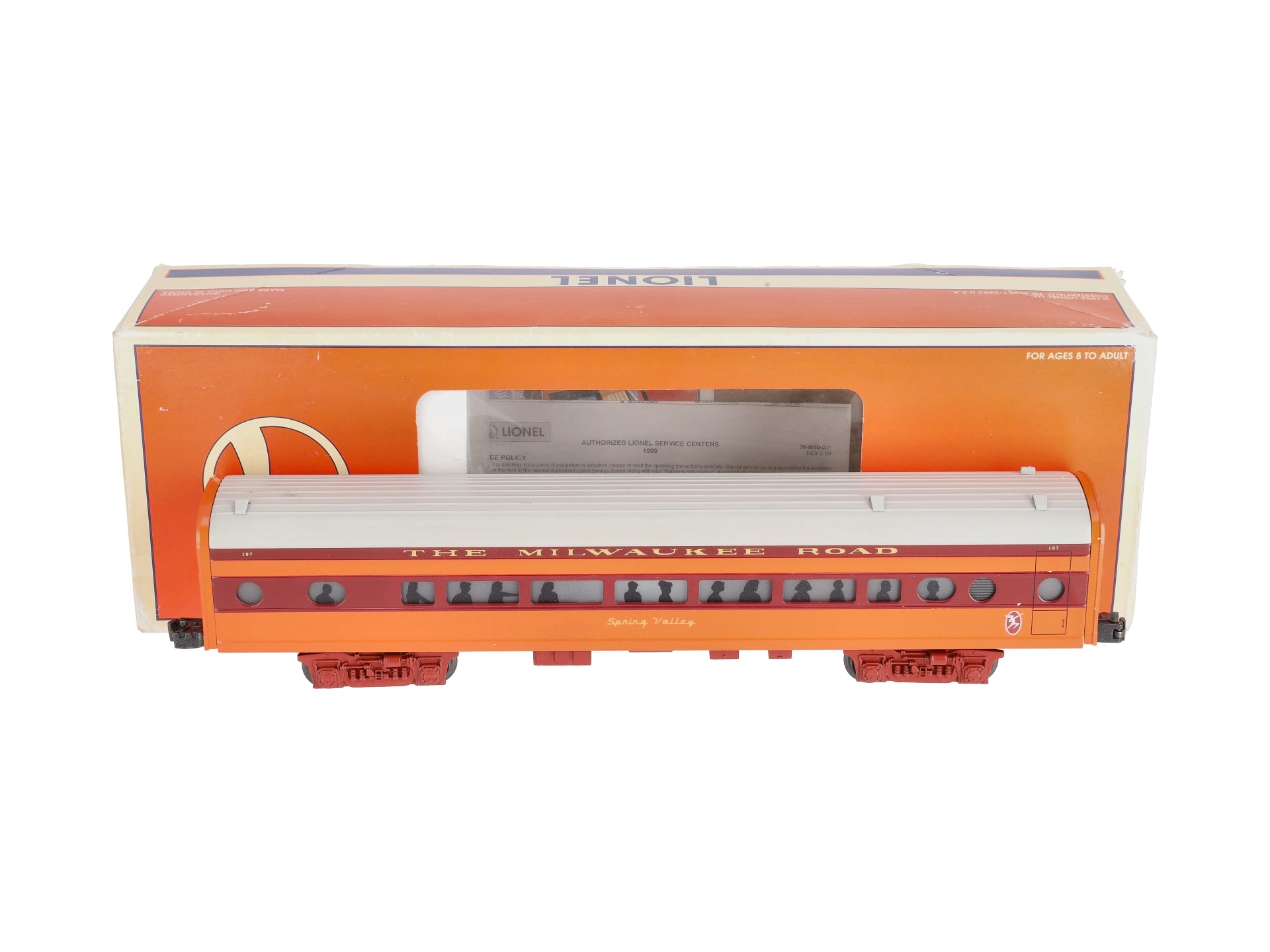 Lionel 6-39105 O Gauge Milwaukee Road Hiawatha 