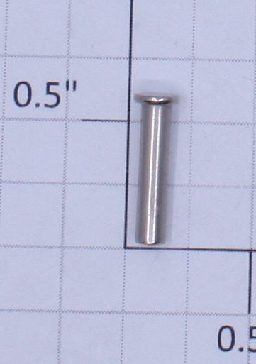 Lionel 481-12 1/8" x 19/32" Collector Roller Rivet
