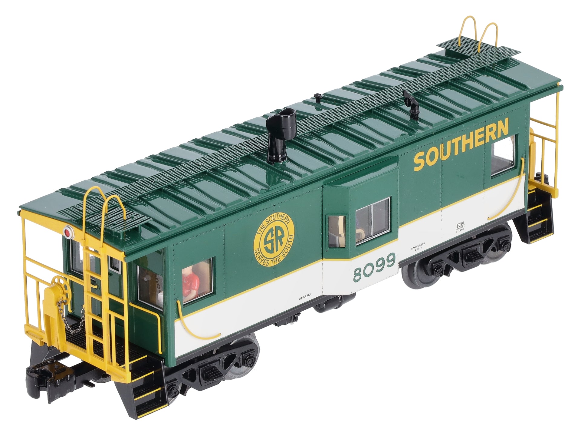 Lionel 6-27681 O Gauge Southern NS Heritage Bay Window Caboose