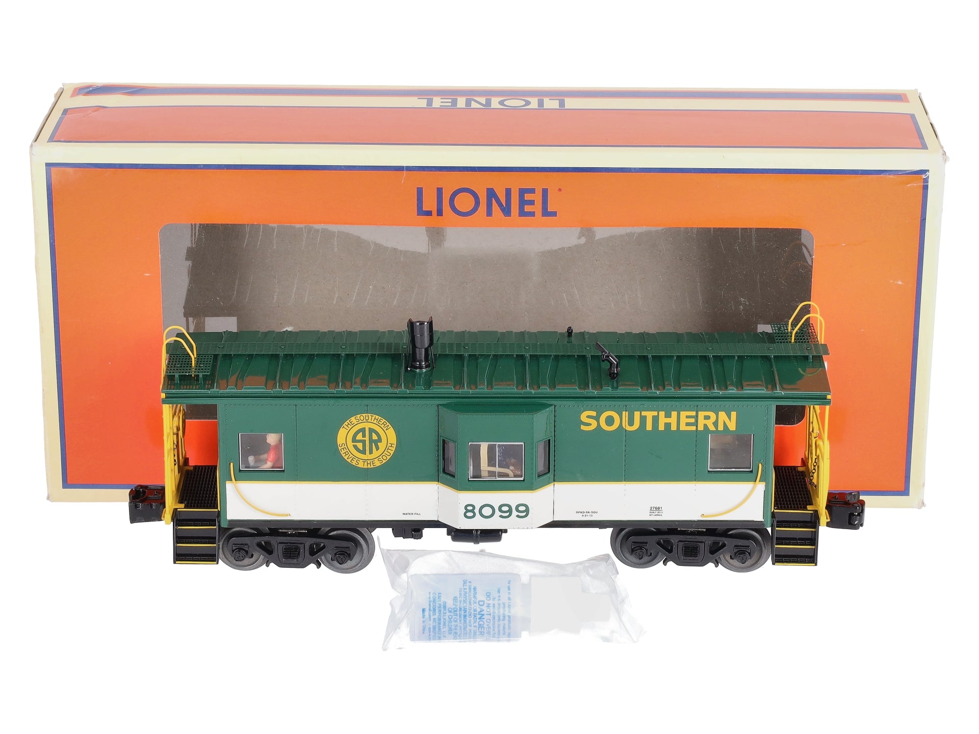Lionel 6-27681 O Gauge Southern NS Heritage Bay Window Caboose