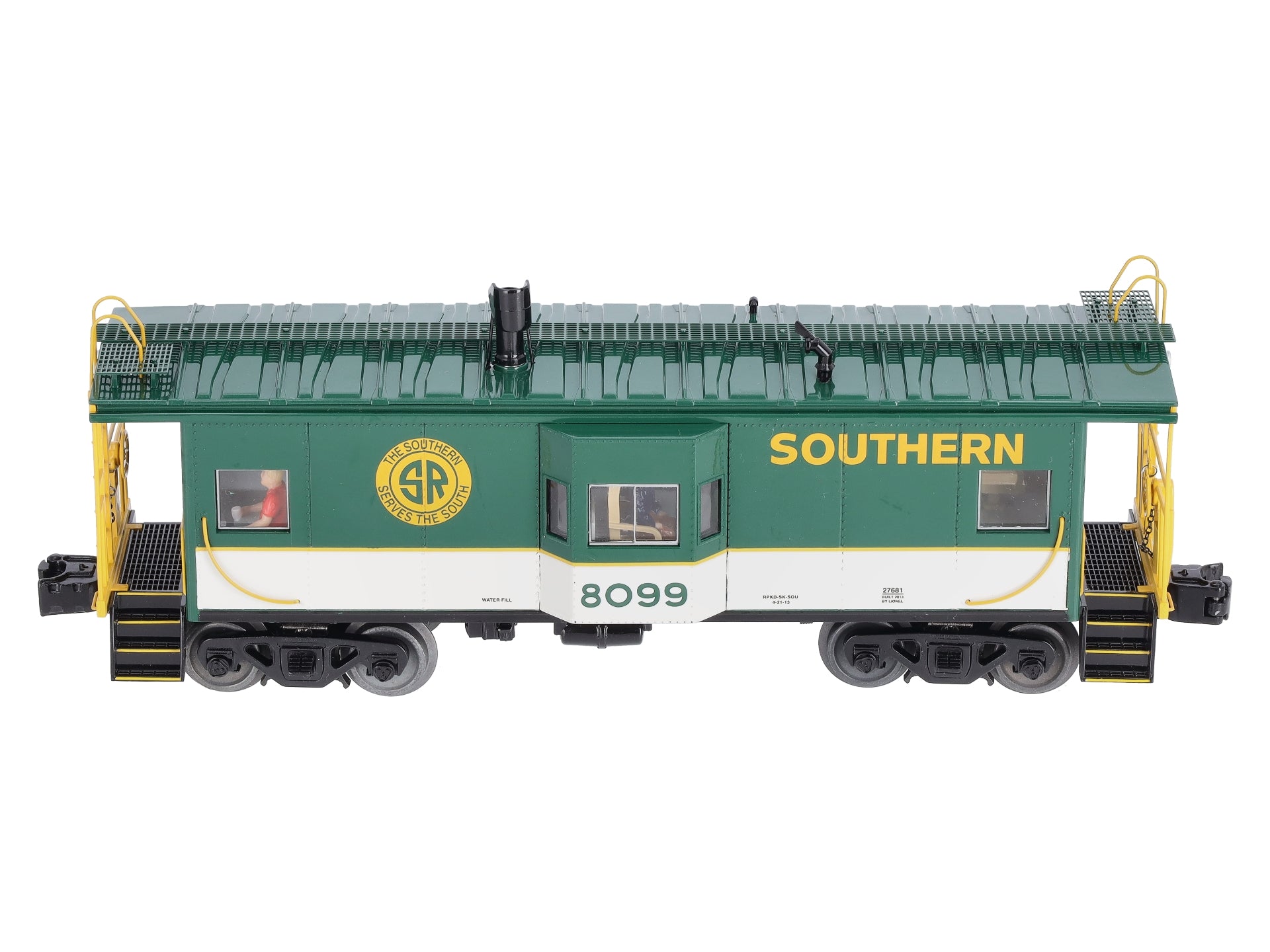 Lionel 6-27681 O Gauge Southern NS Heritage Bay Window Caboose