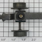 Lionel 8040-15 Black 2-Wheel Steam Loco Rear Truck Assembly