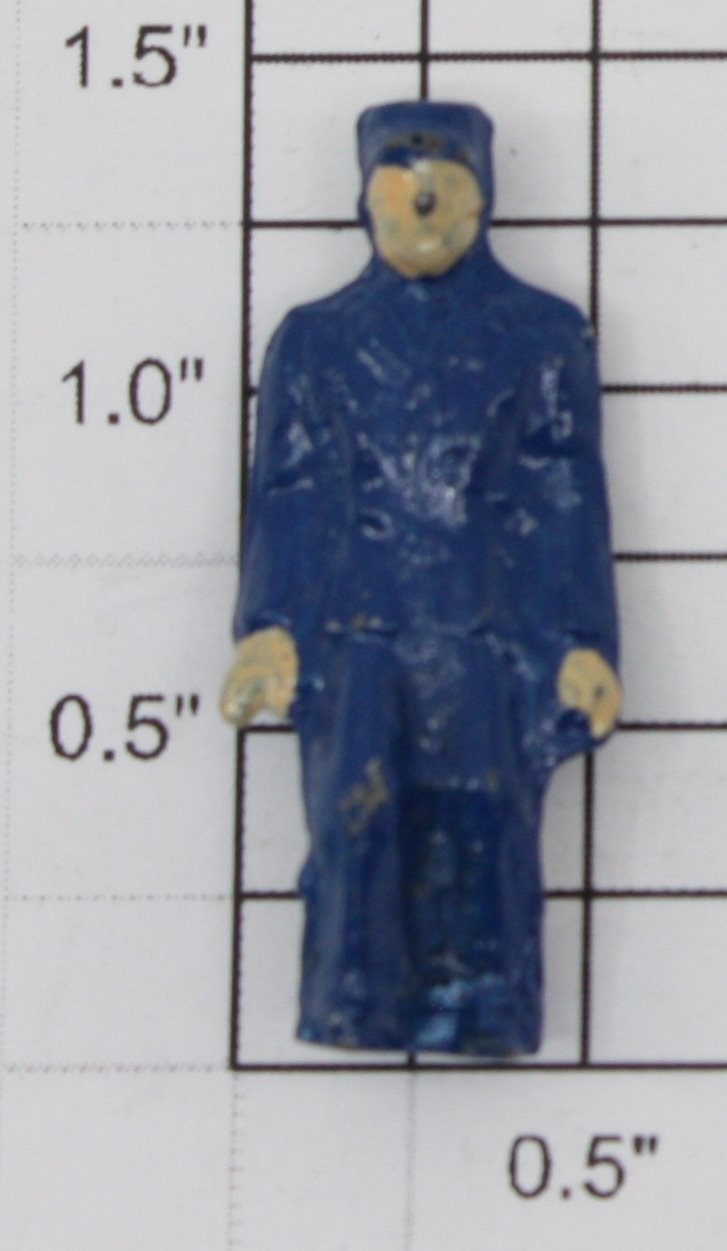 Lionel 445-25 Diecast Dark Blue with Face Painted Watchman Tower Figure