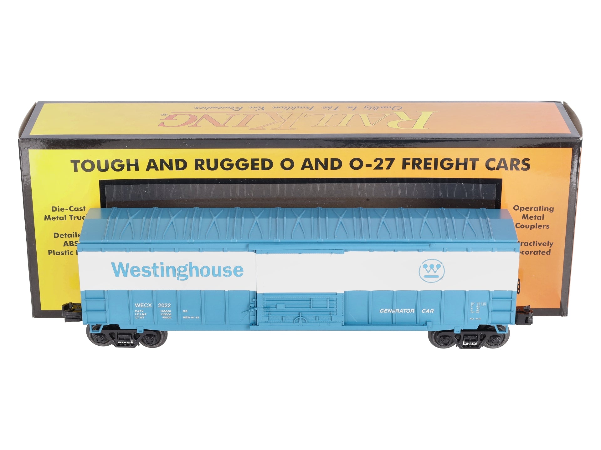 MTH 30-71093 O Westinghouse 50' Modern Boxcar #2022