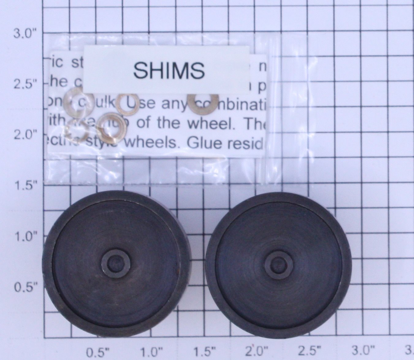 American Flyer STX500-10 O Gauge Electric Wheel Cups (Set of 2)