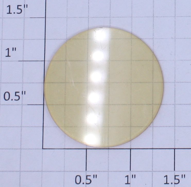 Lionel 620-4 S Gauge Plastic Yellow Searchlight Lens