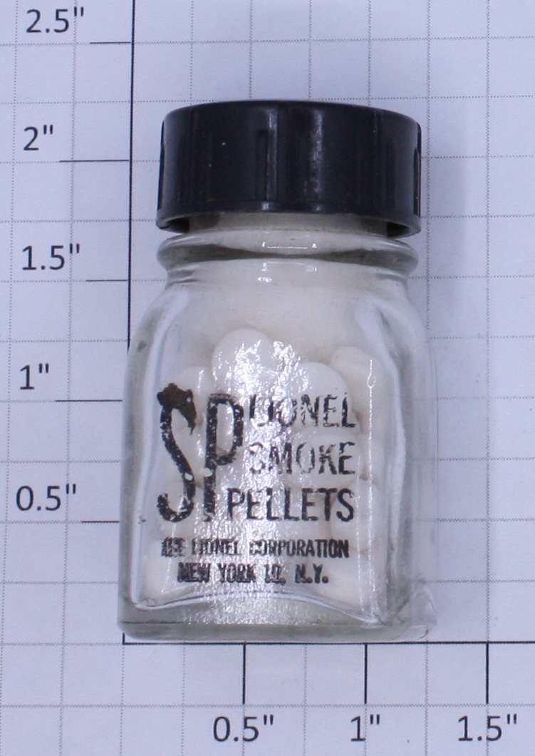 Lionel SP Vintage Smoke Pellets - Clear Bottle