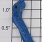 Lionel 352-7 Dark Blue Painted Diecast Ice Man Figure Torso Only-No Paddles/Arms