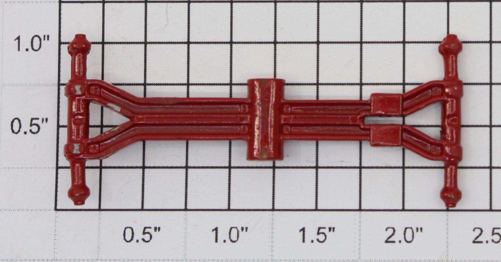 Lionel 65-8 Diecast Painted Red Handcar Pump Handle