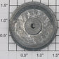 Lionel 8701-68 Red The General Plain Wheel with Boss and Plastic Insert