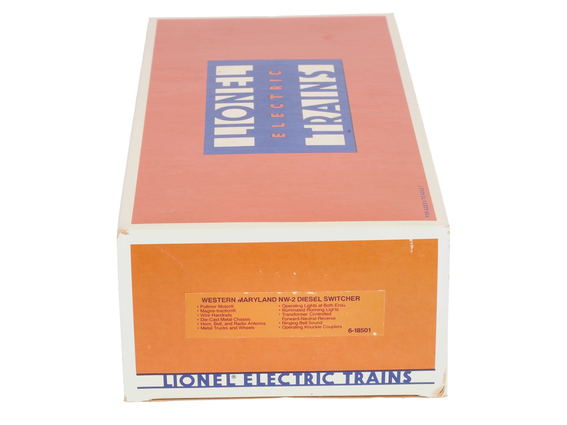 Lionel 6-18501 O Gauge Western Maryland NW2 Powered Diesel Locomotive #8501 LN/Box