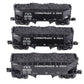 Lionel 6-11873 O Gauge Chesapeake and Ohio Offset 2-Bay Hopper (Set of 3) NIB