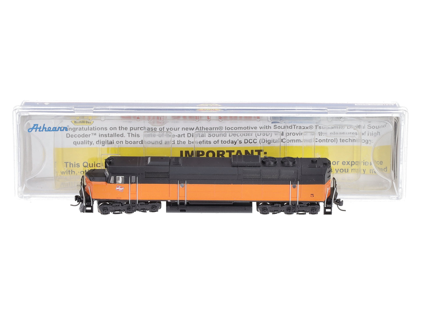 Athearn 22482 N Milwaukee Road FP45 Diesel Locomotive w/DCC/Sound #5