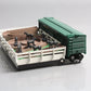 Lionel 6-19895 O Gauge PWC 3356 Santa Fe Operating Horse Car & Corral LN/Box