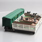 Lionel 6-19895 O Gauge PWC 3356 Santa Fe Operating Horse Car & Corral LN/Box