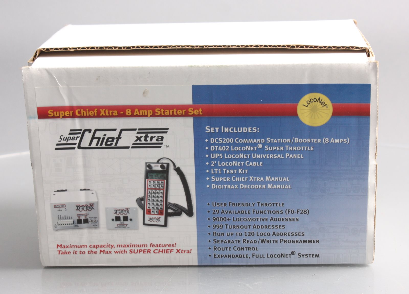 Digitrax SCFX8 Super Chief Xtra 8 Amp