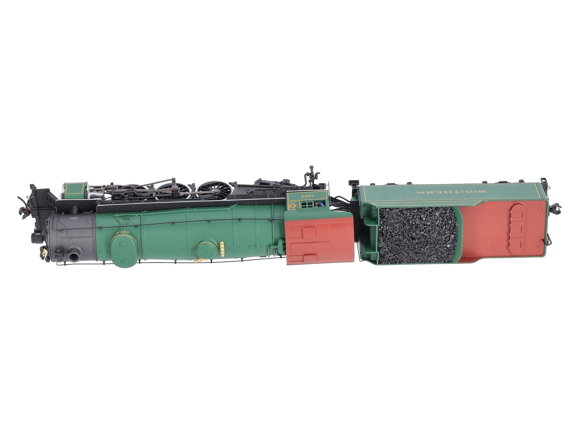 Broadway Limited 5908 HO Southern Heavy Pacific 4-6-2 Steam Locomotive #1374