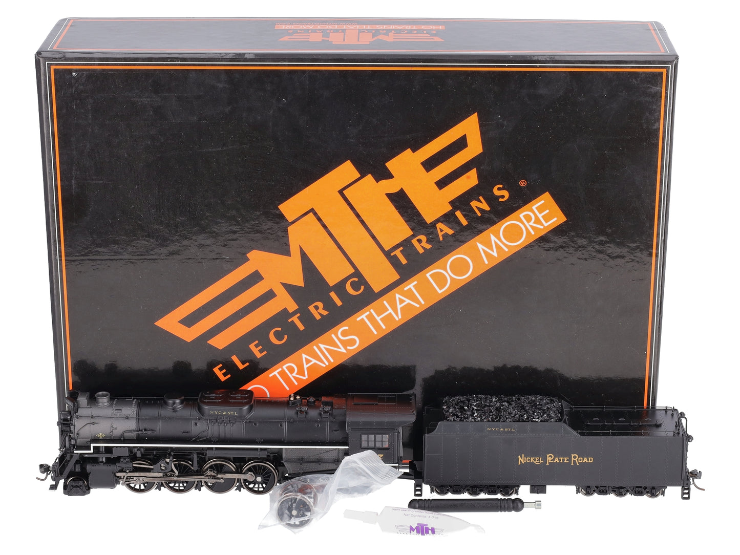 MTH 80-3175-1 HO Scale Nickel Plate Road 2-8-4 Berkshire #757 w/PS3.0