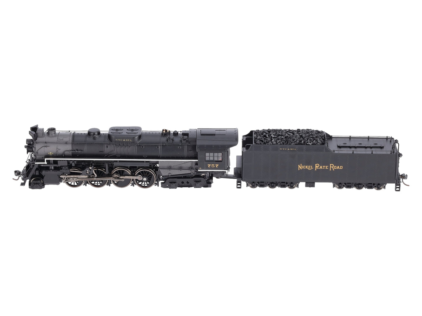 MTH 80-3175-1 HO Scale Nickel Plate Road 2-8-4 Berkshire #757 w/PS3.0