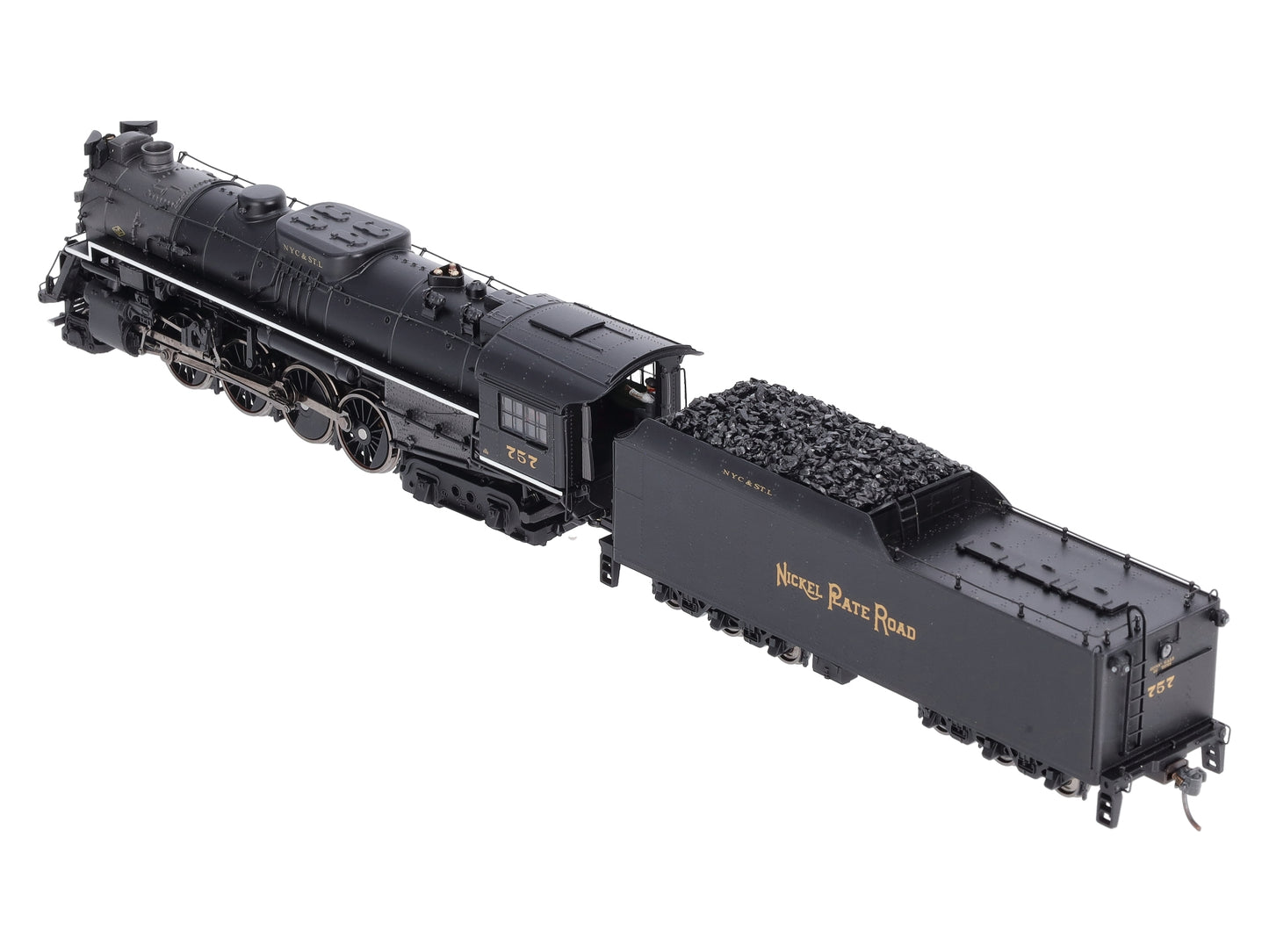 MTH 80-3175-1 HO Scale Nickel Plate Road 2-8-4 Berkshire #757 w/PS3.0