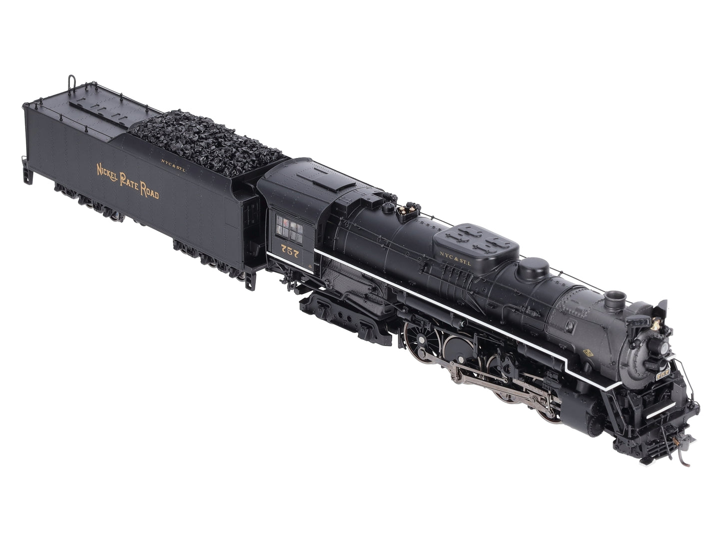 MTH 80-3175-1 HO Scale Nickel Plate Road 2-8-4 Berkshire #757 w/PS3.0