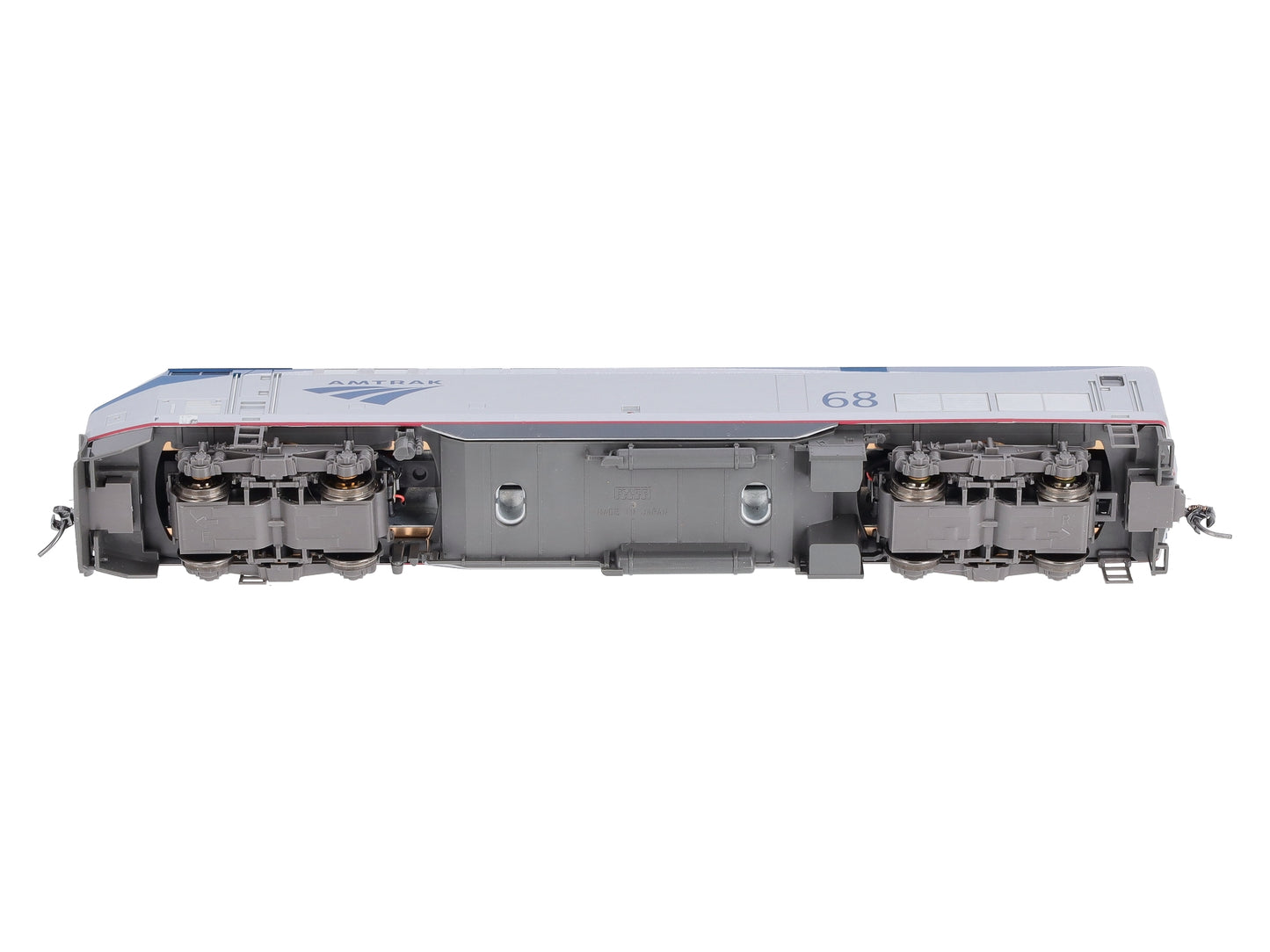 Kato 37-6101 HO Amtrak GE P42 Phase Vb Diesel-Electric Locomotive #68