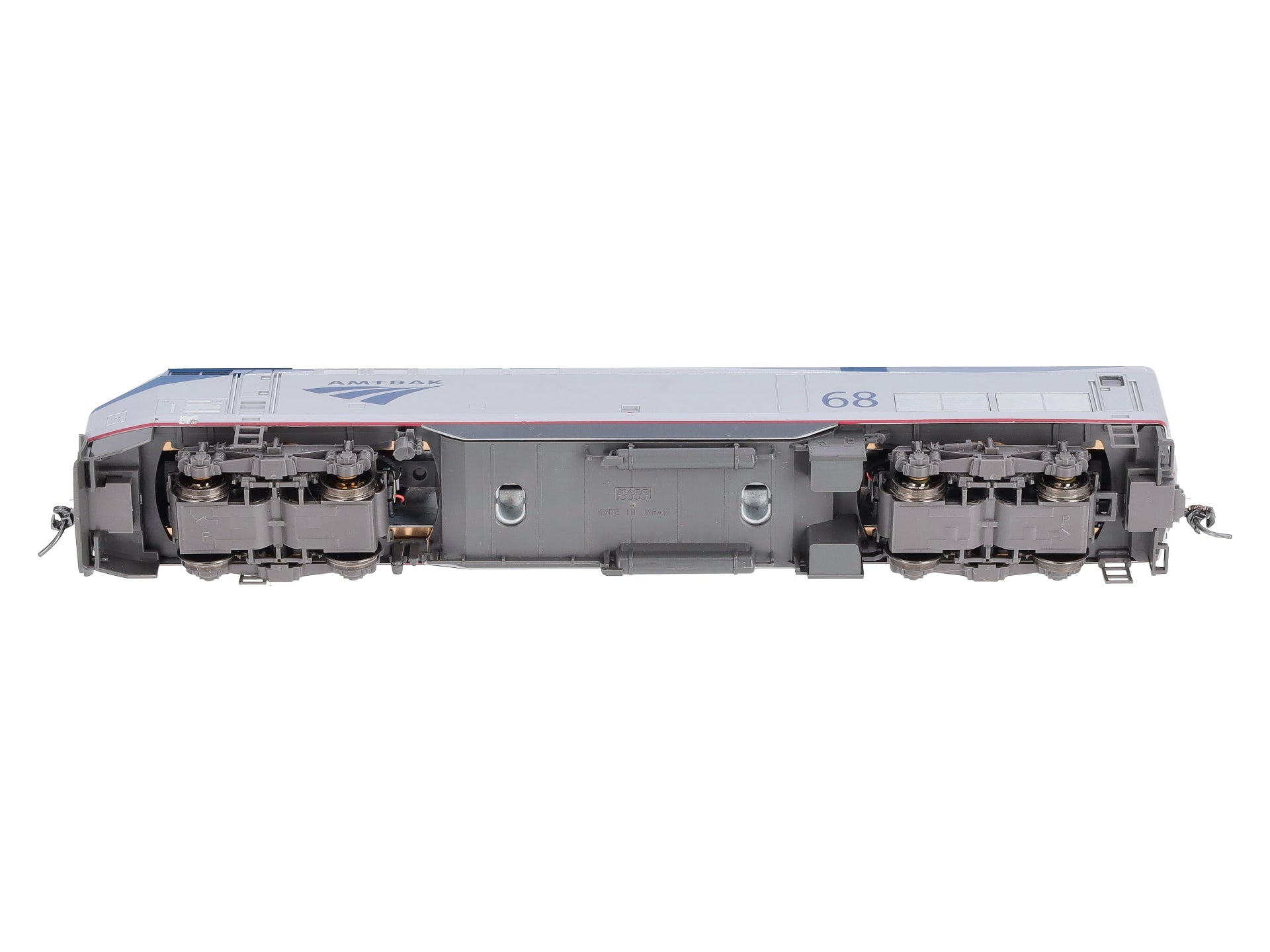 Kato 37-6101 HO Amtrak GE P42 Phase Vb Diesel-Electric Locomotive #68