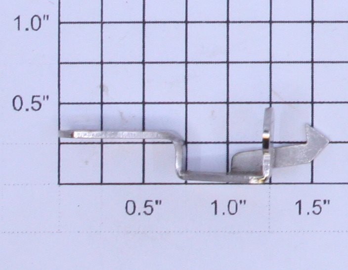 Lionel CP-3 O Gauge Short Latch Coupler Arm Only