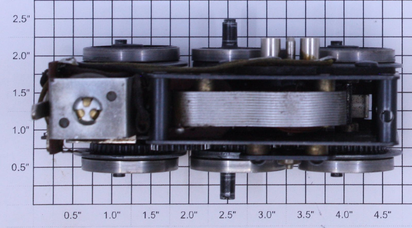 Lionel 221M-1 Motor Assembly with E-Unit and Nickel Rims - Complete