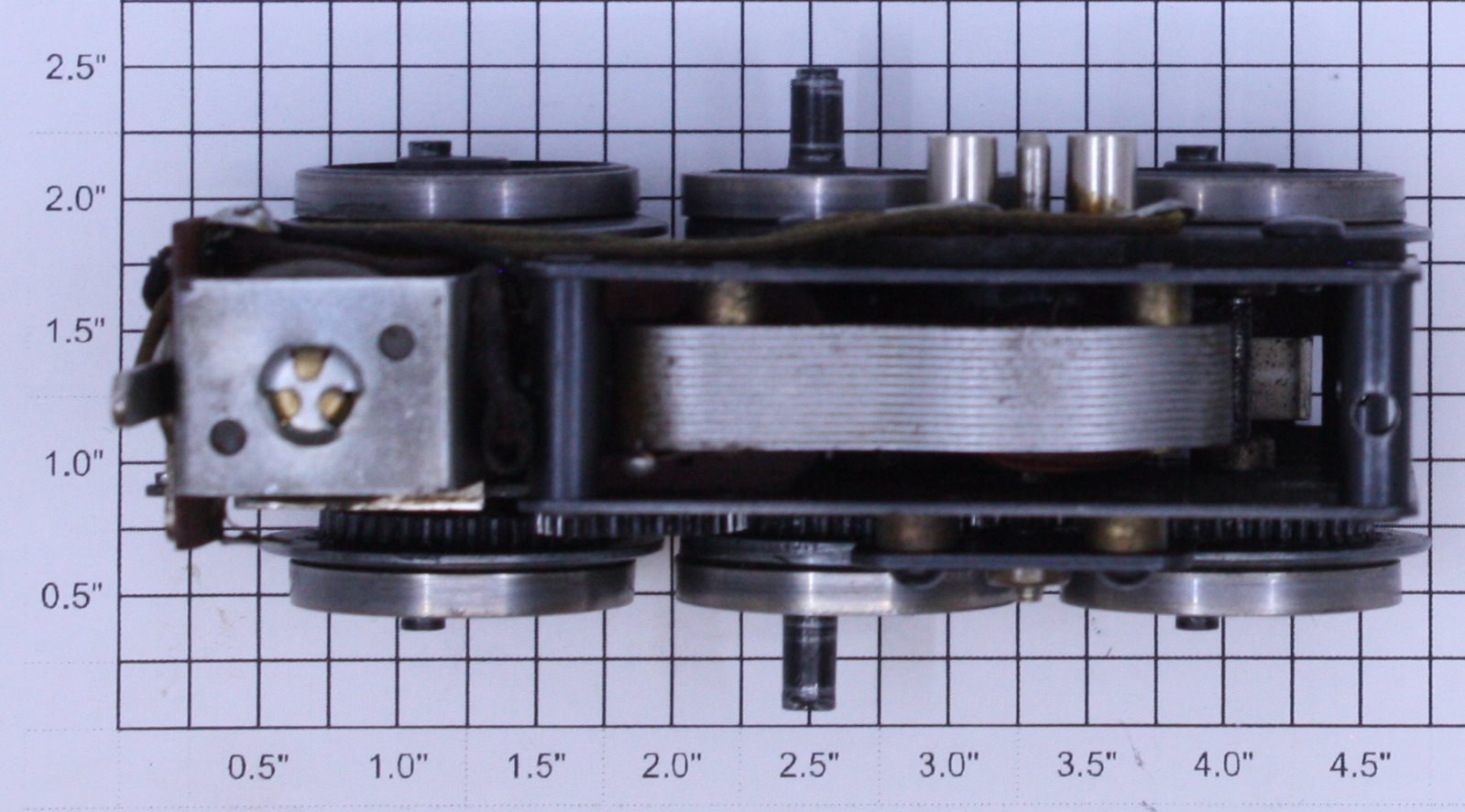 Lionel 221M-1 Motor Assembly with E-Unit and Nickel Rims - Complete