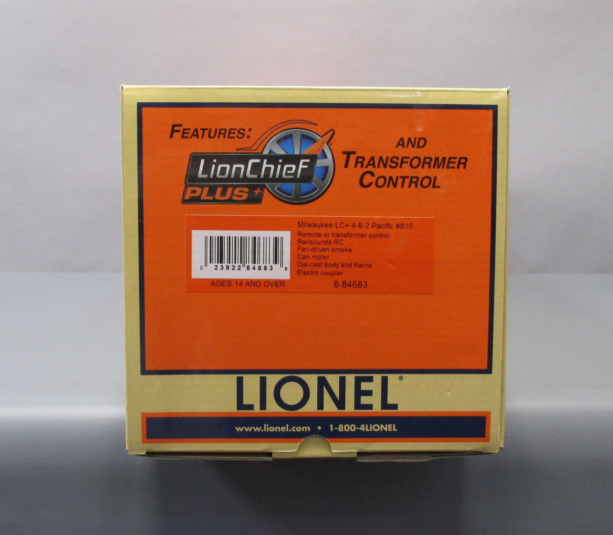 Lionel 6-84683 O Milwaukee 4-6-2 Pacific Steam Loco & Tender #810 w LionChief LN/Box