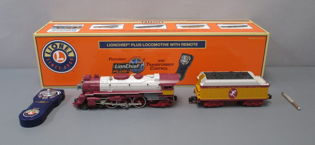Lionel 6-84683 O Milwaukee 4-6-2 Pacific Steam Loco & Tender #810 w LionChief LN/Box
