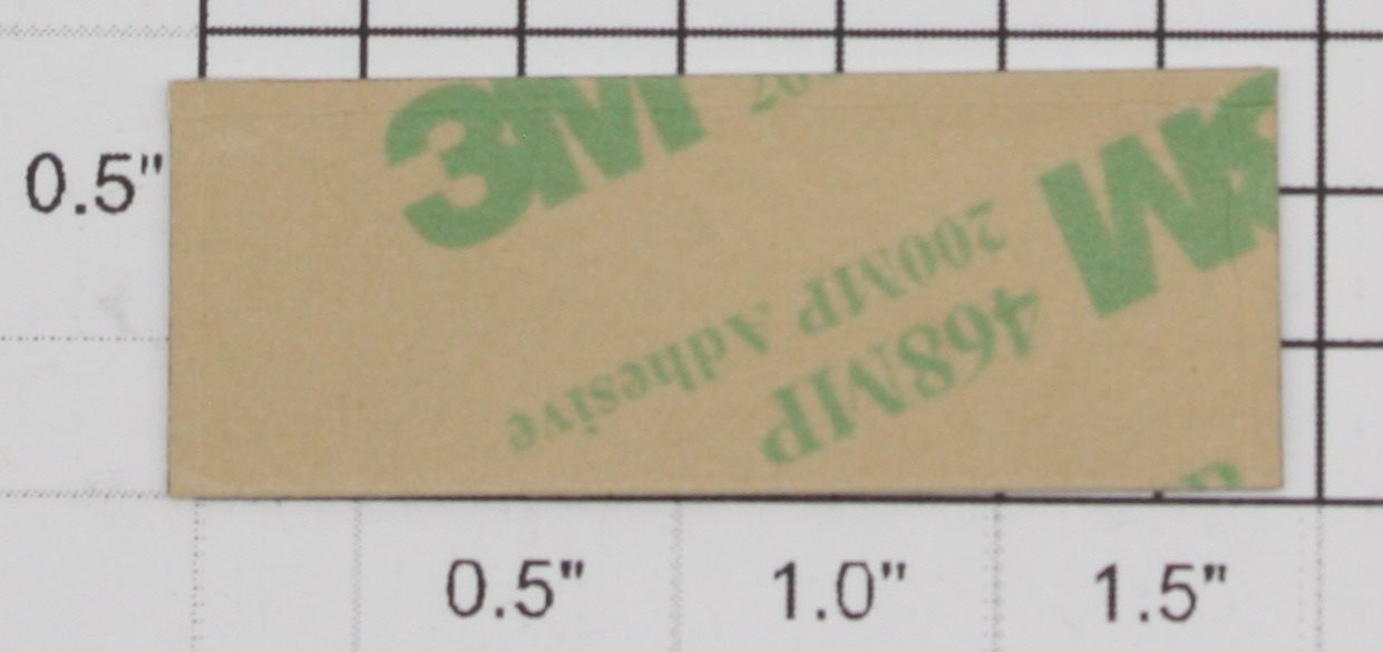 Lionel 124-WRP Waiting Room Plate with Adhesive for 124 Station Brass