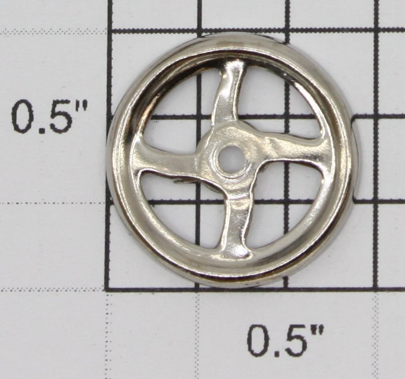 Lionel 211-15 3/4" Early Nickel Brake Wheel 200-500 Series Freight Cars
