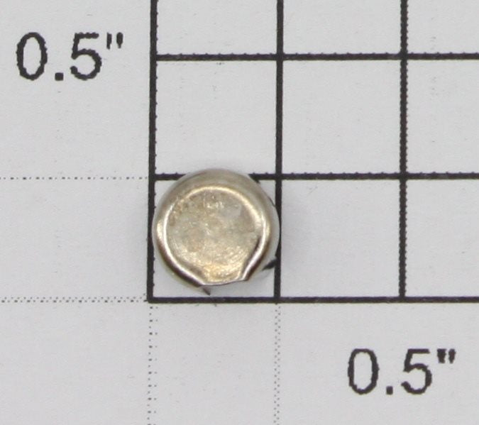 Lionel 211-16 3/4" Early Nickel Brake Wheel Cap for 200-500 Series Cars