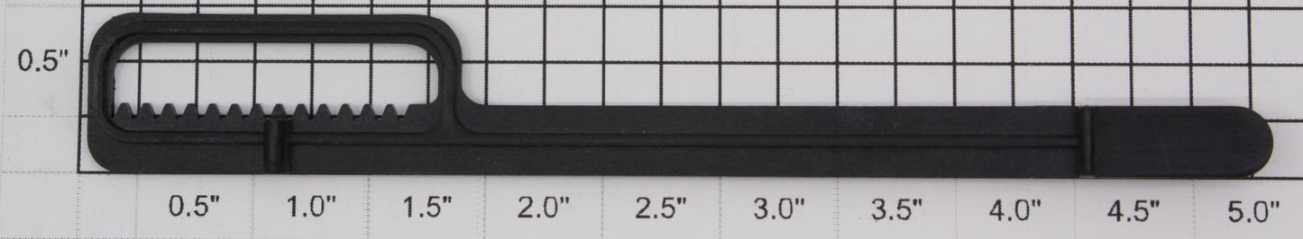 Lionel 128-29 Black Plastic Drive Rack