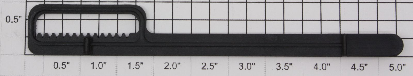 Lionel 128-29 Black Plastic Drive Rack