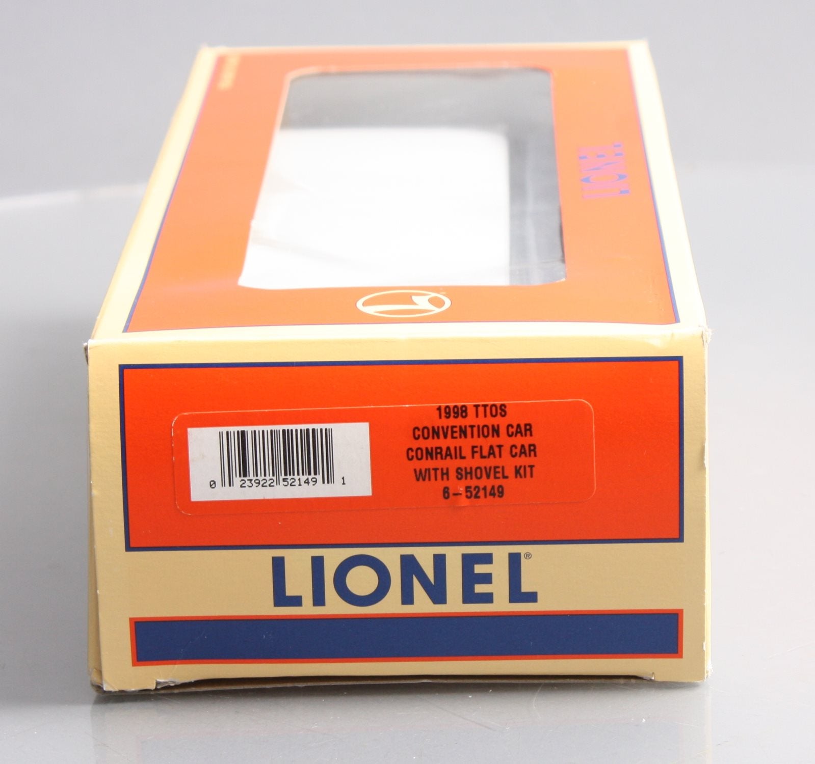 Lionel 6-52149 O Gauge TTOS 1998 Conrail Flatcar with Power Shovel Kit LN/Box