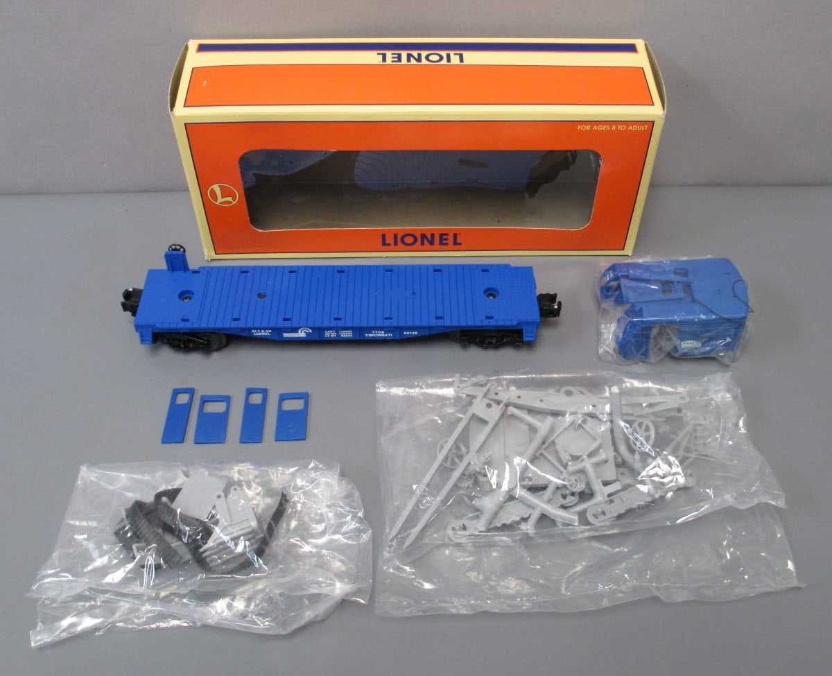 Lionel 6-52149 O Gauge TTOS 1998 Conrail Flatcar with Power Shovel Kit LN/Box
