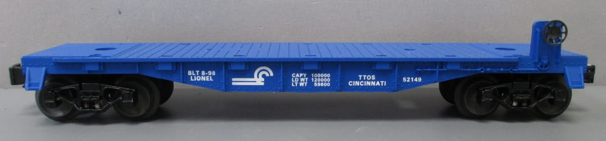 Lionel 6-52149 O Gauge TTOS 1998 Conrail Flatcar with Power Shovel Kit LN/Box