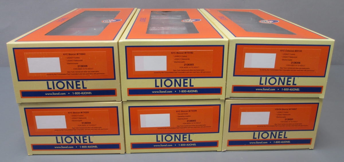 Lionel 2126300 O Gauge New York Central Pacemaker Freight Expansion Train Set LN/Box