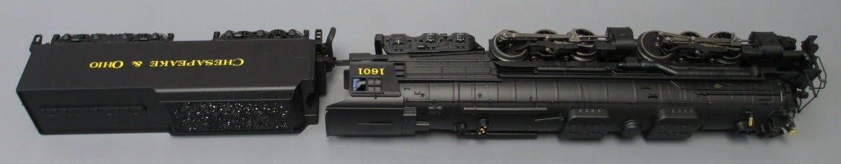 K-Line K3715-1601S O Gauge C&O Allegheny Steam Locomotive & Tender #1601 LN/Box