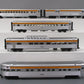 MTH 20-6549 O Gauge Chessie System 70' Streamlined Passenger Car (Set of 5) NIB